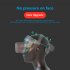 T2 Adjustable Headset Head Straps Enhanced Support Comfort Head Holder Headband Balancing Head Pressure VR Headset White