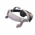 T2 Adjustable Headset Head Straps Enhanced Support Comfort Head Holder Headband Balancing Head Pressure VR Headset White