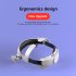 T2 Adjustable Headset Head Straps Enhanced Support Comfort Head Holder Headband Balancing Head Pressure VR Headset White