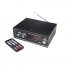 T2 Hifi Car Amplifier Audio 2 0ch 20w Stereo Sound For Bluetooth Usb Tf Input Fm Radio Supply Power Ac220v Dc 12v Black black National standard