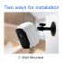 T2 Wireless Wifi Ip 1080 Hd Monitor Camera Smart Low Consumption Waterproof Outdoor Surveillance Camcorder 110 Wide View Angle White