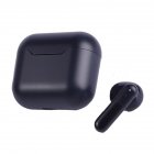 T21 Wireless Earphones With Noise Canceling Microphone Charging Case Stereo Sound Earbuds Touch Control Headphones Dark blue