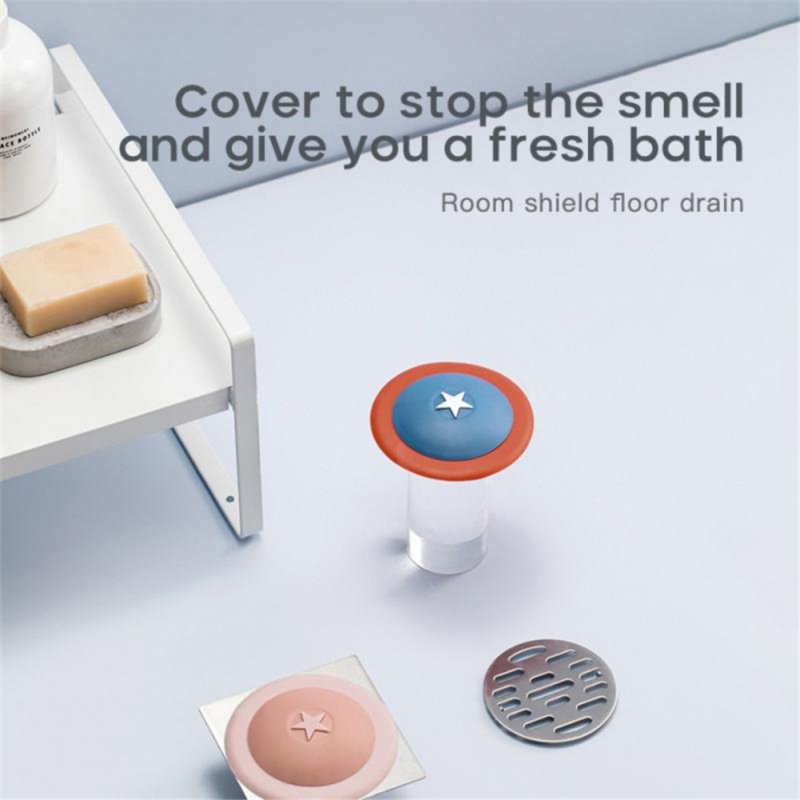 Bathtub  Plug Press Type Floor  Drain  Cover For Kitchen Bath Sink Bathroom Kitchen Laundry Accessories 