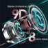 T3 Type c Wire controlled Gaming Headset Ergonomic In ear Subwoofer Hifi Music Earphone With Microphone black
