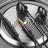 T3 Wire Control In ear Headphones Bass Stereo Music Earbuds Earphone 3 5mm Universal Ergonomic Headset black