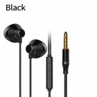 T3 Wired In-ear Headphones Bass Stereo Music Earbuds Earphone 3.5mm Universal