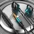 T3 Wire Control In ear Headphones Bass Stereo Music Earbuds Earphone 3 5mm Universal Ergonomic Headset black