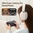 T3 Wireless Headsets Noise Canceling Ear Buds Longer Playtime Foldable Lighting Earphones For Cell Phone Computer Laptop black
