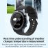 T30 Smart Watch Fitness Tracker Waterproof Smart Watches 1 39 inch Smartwatch Heart Rate Sleep Monitor Silver Black