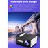T300 LED Mini Projector Portable Kids Home RC Media Audio Player yellow British regulatory