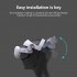 T300 VR Headset Head Strap Premium Replacement Gaming VR Glasses  Accessories for Meta Quest 3 Headset Black