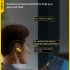 T33 Bluetooth compatible 5 2 Headset Stereo Earbuds Dual mode Low latency Wireless Gaming Headphones With Microphone black