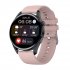 T33s Smart Watch Bluetooth compatible Calling Body Temperature Heart Rate Blood Pressure Blood Oxygen Monitoring Music Smartwatch pink