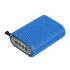 T35 Wireless Bluetooth compatible  Speaker Comes With Tf Card Slot U Disk Socket Impact Resistance 300mah Battery Portable Mini Loudspeaker blue