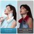 T36 Bladeless Neck Fan Usb Powered 3 Speeds Adjustment Leafless Wearable Personal Fan For Travel Outdoor pink