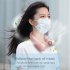T36 Bladeless Neck Fan Usb Powered 3 Speeds Adjustment Leafless Wearable Personal Fan For Travel Outdoor pink