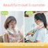T36 Bladeless Neck Fan Usb Powered 3 Speeds Adjustment Leafless Wearable Personal Fan For Travel Outdoor White