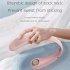 T36 Bladeless Neck Fan Usb Powered 3 Speeds Adjustment Leafless Wearable Personal Fan For Travel Outdoor pink
