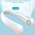 T36 Bladeless Neck Fan Usb Powered 3 Speeds Adjustment Leafless Wearable Personal Fan For Travel Outdoor pink