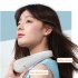 T36 Neck Fan Portable Strong Wind 360  Cooling Hanging Fan USB Rechargeable Super Quiet Fan For Working Traveling Sleeping White