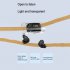 T36 Wireless Earbuds With Smart LED Display Charging Case Headphones Long Battery Life Earphones For Sports Working black