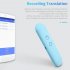 T4 Language Translator Device 97 Languages Accents Translator Device Real Time Translation Device White