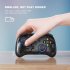 T4 Mini Bluetooth compatible 5 0 Wireless  Gamepad Game Controller Colorful Compatible For Switch Pc Hid Mfi black