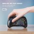 T4 Mini Bluetooth compatible 5 0 Wireless  Gamepad Game Controller Colorful Compatible For Switch Pc Hid Mfi black