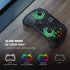 T4 Mini Bluetooth compatible 5 0 Wireless  Gamepad Game Controller Colorful Compatible For Switch Pc Hid Mfi black