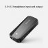 T40 2 in 1 Bluetooth compatible 5 1 Audio Receiver Transmitter Hands free Call Tf Card Insertable Adapter black