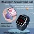 T45s Intelligent Watch Bluetooth compatible Call Temperature Detection Heart Rate Blood Pressure Oximeter Sports Smartwatch black