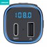 T46 Car Bluetooth MP3 Player Car Kit QC3 0 Quick Charging LED Backlit Wireless Bluetooth FM Transmitter Car Music Player Type C
