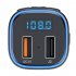 T46 Car Bluetooth MP3 Player Car Kit QC3 0 Quick Charging LED Backlit Wireless Bluetooth FM Transmitter Car Music Player QC3 0