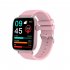 T49 Smart Watch Large Screen Music Playing Exercise Heart Rate Monitoring Bluetooth Call Bracelet Silver Black