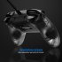 T4w Usb Wired Game Controller Gamepad With Vibration And Turbo Function Joystick Black