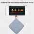 T5 Fabric Wireless Mini Stereo Bluetooth Speaker Outdoor Portable Card Subwoofer Color Blue