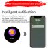 T5 Smart Bracelet Blood Pressure Measurement Waterproof Fitness Tracker Heart Rate Monitor Pedometer Band Black orange