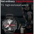 T5 Smart Bracelet Blood Pressure Measurement Waterproof Fitness Tracker Heart Rate Monitor Pedometer Band Black