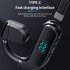 T50 Open Ear Headphone IPX5 Waterproof Headset With 30H Playtime Sweat Resistant Waterproof Earphones For Running black OPP bag