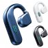 T50 Open Ear Headphone IPX5 Waterproof Headset With 30H Playtime Sweat Resistant Waterproof Earphones For Running black OPP bag