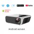 T500 Android Smart Portable Digital Projector WIFI Home Use 1080P High Definition Projector white US Plug Android