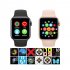 T500 Silicone Smart Watch Music Player Sleep Monitor Blood Pressure Bluetooth Call Watch white