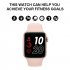 T500 Silicone Smart Watch Music Player Sleep Monitor Blood Pressure Bluetooth Call Watch black