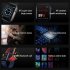 T500  Smart Bracelet Bluetooth compatible Calling Music Touch screen Heart Rate Blood Pressure Monitoring Waterproof Sports Fitness Watch black