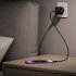 T58 Charging Adapter 45W 2 Ports Charging Station USB C USB A Ports Fast Charger Station EU Plug Quick Charging Blocks Wall Charger Brick For Laptops Smart Phon