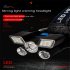 T6 5led Headlamp Usb Fast Charging Waterproof Fishing Light Outdoor with  USB cable and 2 batteries
