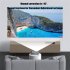 T6 Full HD Led Projector 2k 4k 4000 Lumens 720P Portable Cinema Projection Android Wifi Projector EU Plug