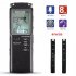 T60 Mini Digital Voice Recorder Automatic Recording Device USB Rechargeable Portable Voice Recorder Noise Reduction Voice Recording Device For Work Lectures Mee