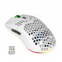 T66 2 4G Wireless Mouse Ergonomic High Precision Mice Portable Honeycomb  Mouse 3600 DPI RGB Lighting Rechargeable Mice black