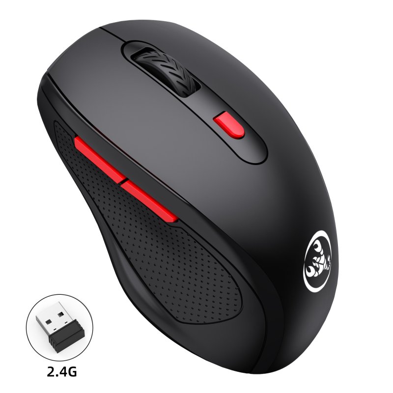 T67 2.4g Office Usb Wireless Mouse 6 Buttons 1600dpi Adjustable For Notebook Desktop Computer Mouse 2.4G